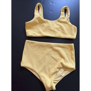 PacSun Kids 2 Piece Bathing suit. Size XX Large (14-16) Yellow